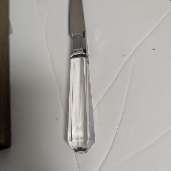 Vintage Zellers Cutlery Set – 20 Piece Acrylic Handle Flatware, New in Box (Kniv - Picture 5 of 8